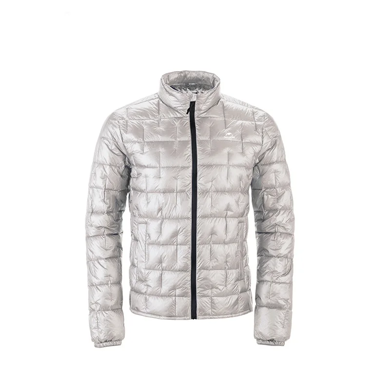 Мужской пуховик Naturehike зимняя теплая парка на гусином пуху для кемпинга