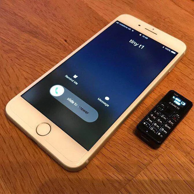 ZANCO Tiny T1 самый маленький в мире мобильный телефон разблокированный основной мини мобильный телефон для пожилых людей и детей портативный