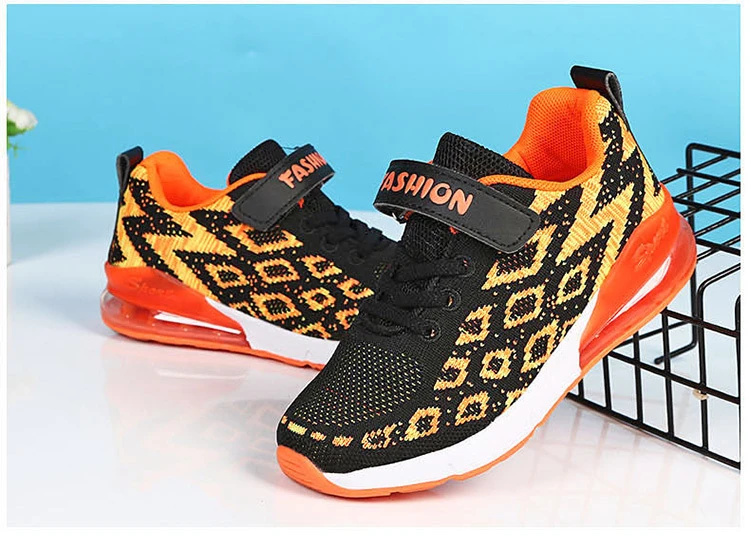 Brand Kids Sneakers Breathable Girls Running Shoes New Style Children's Shoes Air Cushion Basket Enfant Boys Sport Shoes