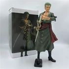 27 см цельный большой стоячий ророноа Зоро 3D2Y трехножной Ver. ПВХ экшн-фигурки OP Ronoa Zoro модель Ghost Cut Luffy Sanji