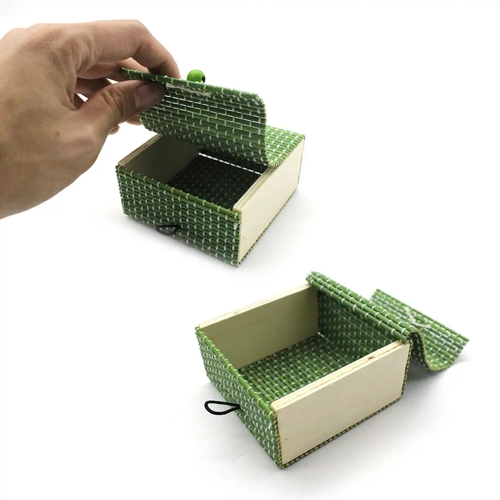 Креативный с подвохом страшный ящик 4 стиля испуганный деревянный целая