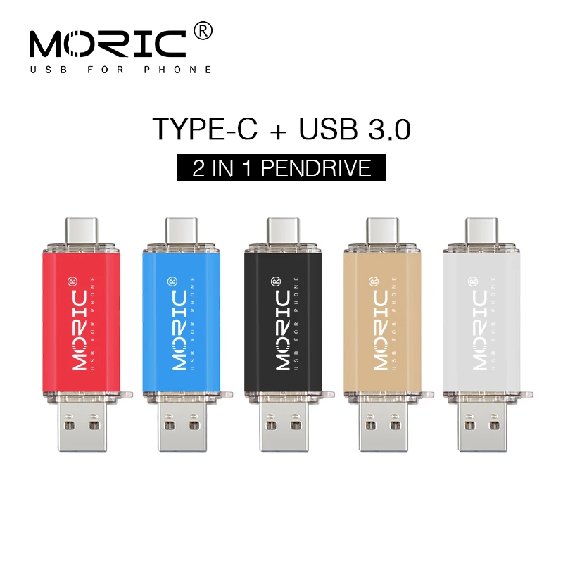 OTG Usb накопитель Type C 3 0 высокоскоростной флеш 128 ГБ 64 32 16 USB 256 cle usb для устройств C|USB