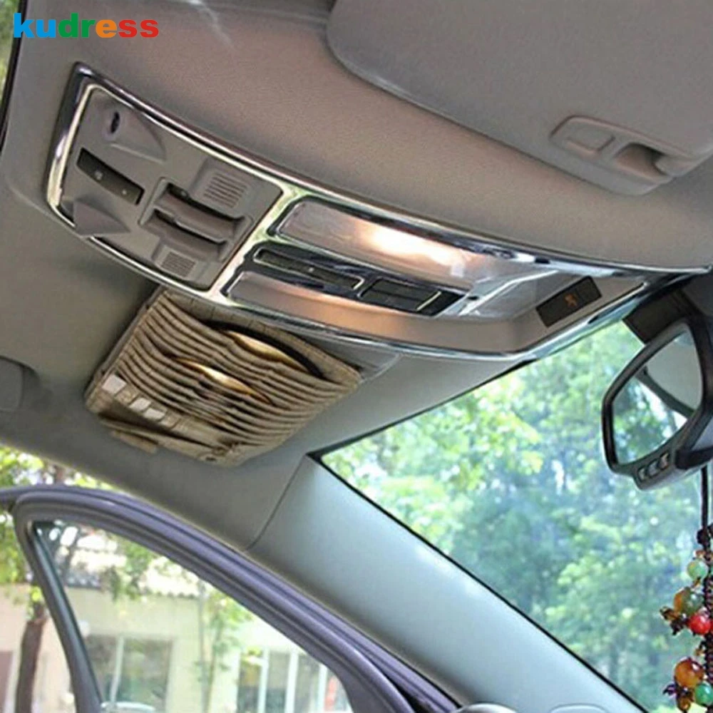 Для Cadillac SRX 2010 2011 2012 2013 2014 2015 2016 крышка из нержавеющей стали для интерьера