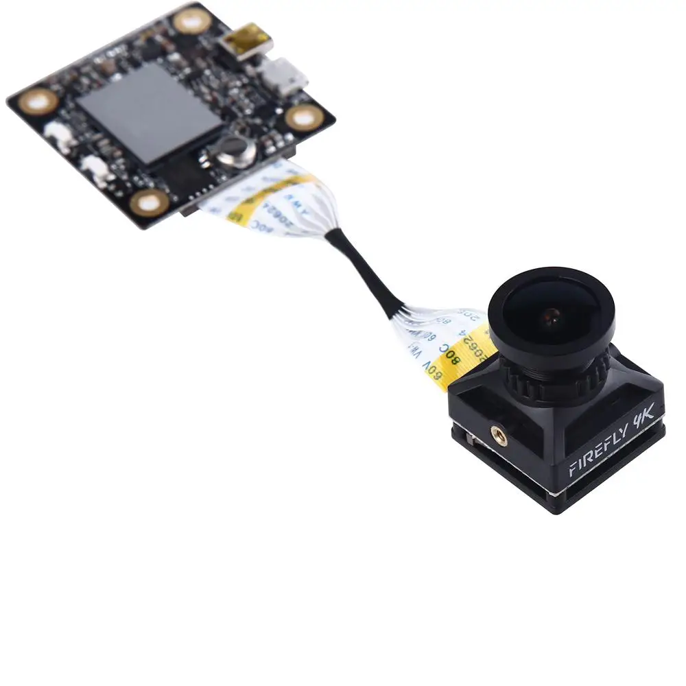 RCtown Firefly Сплит Мини версия 4K 160 градусов HD DVR FPV камера WDR одноплатный микрофон с