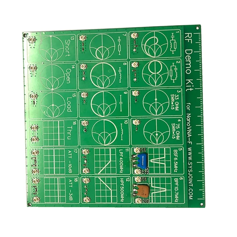 RF Demo Kit Portable Tester Board Filter Attenuator for Vector Network Analyzer Industry |