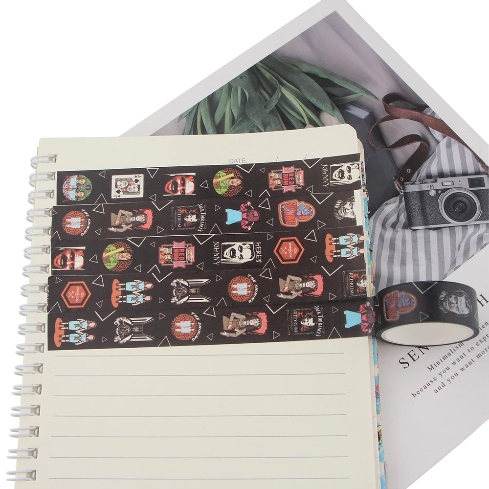 Набор клейких лент rancirte R1182 с ужасной пленкой призраком Washi декоративные наклейки