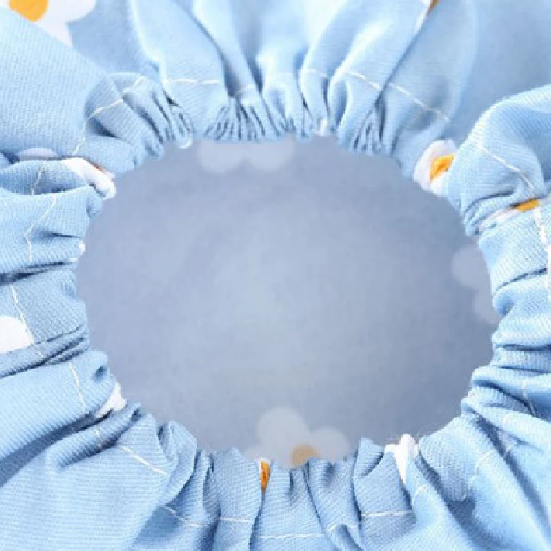 1 Pair Washed Cloth Shoes Covers Thick Wear-resistant Foot Cover Women Girls Indoor Dust Foot Cover Solid Color Shoe Accessories