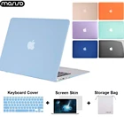 Чехол Mosiso для ноутбука 13 дюймов, MacBook Air 2012-2017, защитный чехол, чехол для Mac Air 13 + чехол для клавиатурычехол для экранаСумка