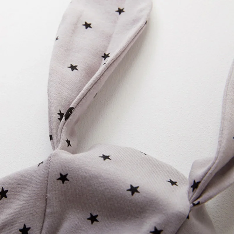 

Casual Infant Baby Boys&Girls Romper Toddler Cute Jumpsuit Rrabbit Ears Hat Baby Clothing Set