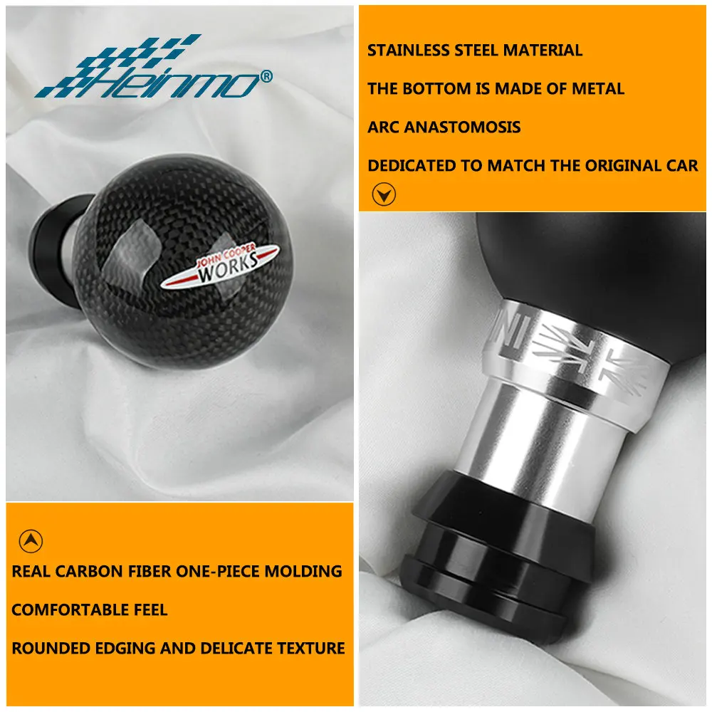 Для Mini Cooper F54 F55 F56 F57 F60 R55 R56 R60 R61 Автомобильная Ручка рычага переключения передач