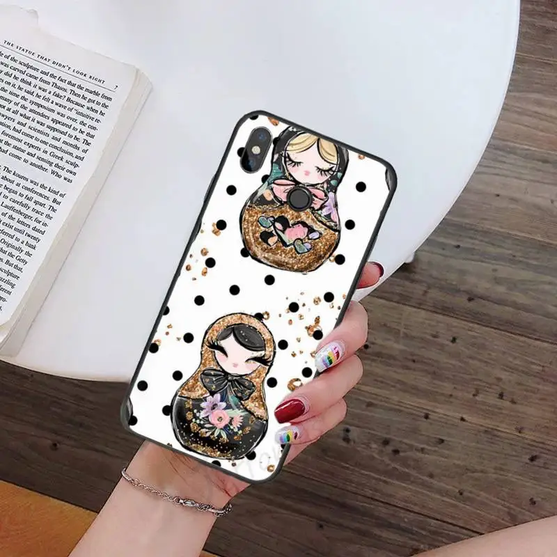 

Russian Colorful Matryoshka Patterns Phone Case For Xiaomi Redmi note 7 8 9 t k30 max3 9 s 10 pro lite