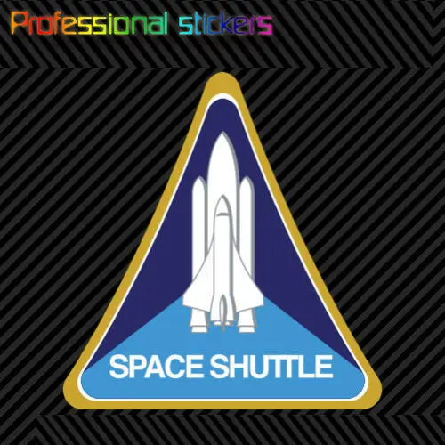 

Space Shuttle Program Sticker Die Cut Vinyl Seal Mission Patch Space Exploration Stickers for Cars, Bicycles, Laptops, Motos
