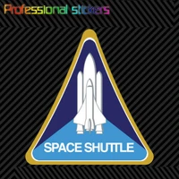 space shuttle program sticker die cut vinyl seal mission patch space exploration stickers for cars bicycles laptops motos