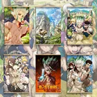 Аниме постеры Dr Stone Senku Tsukasa, Картина на холсте, настенное искусство, картина, Настенный декор, постеры для гостиной, Декор для дома