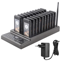 calling system wireless paging queue system 20 channels restaurant pager waiter for restaurant coffee shop queuing system