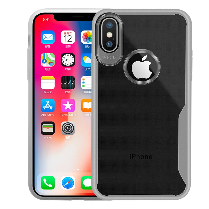 Роскошный противоударный бампер для Iphone7 Чехлы прозрачный бизнес iphone7p 5s 6p 6s 8 8p