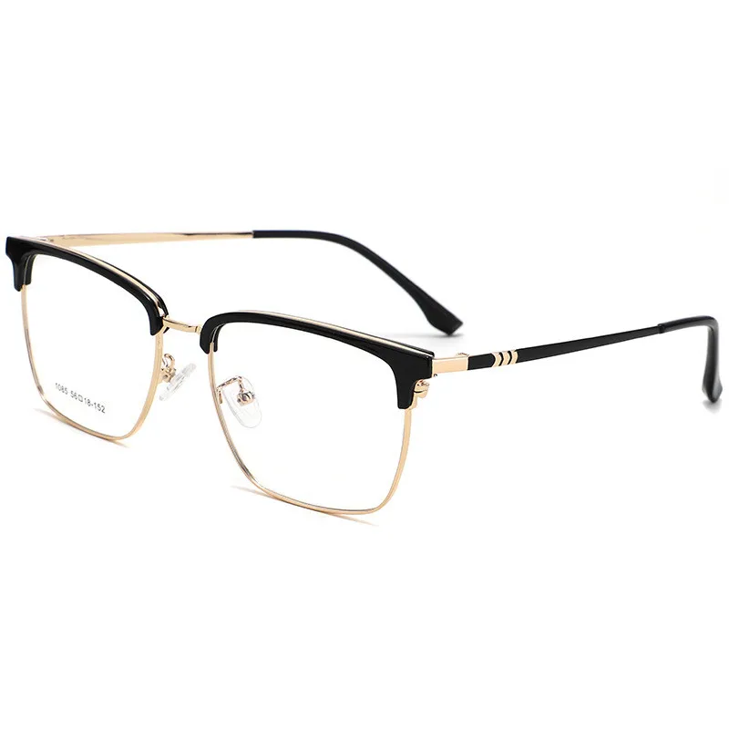 

New Vacuum IP Electroplating Plastic Steel Spectacle Frames Men's Literary Retro Eyeglasses Simple Fashionable Myopia Eyewears