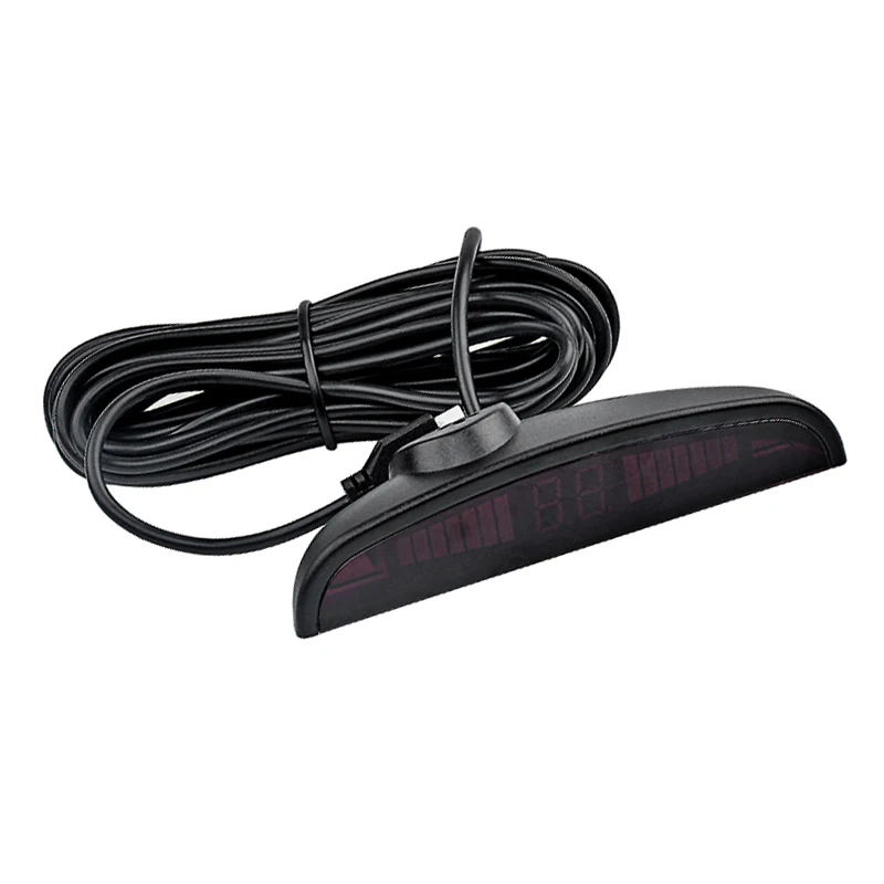 Car Reversing Radar Led Voice Parktronic LED Parking Sensor Reverse Backup Auto Monitor Detector System Display | Автомобили и
