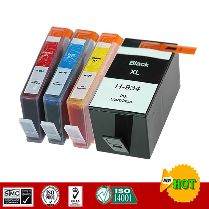 934XL 935XL совместимый чернильный картридж для HP934 HP935 hp Officejet Pro6230 6830 6812 6815 pro6835 и т. Д. |