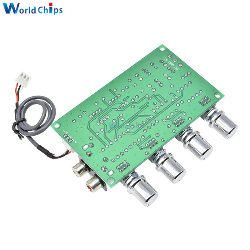 Новая стерео плата предварительного усилитель предусилитель NE5532 аудио модуль 4