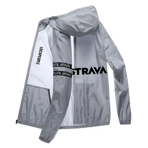 Summer Outdoor Cycling Jacket Anti-Uv Suncreen Outwear Mtb Bike Thin
Motocross Jacket Mens Windbreaker Mountain Bicycle