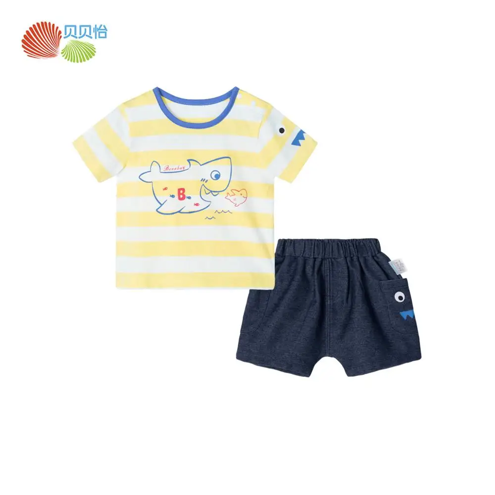 Комплект детской одежды Bornbay из 2 предметов летняя футболка с коротким рукавом и