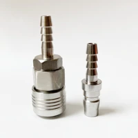 socket plug pneumatic fitting 304 stainless steel c type quick connector coupler for air compressor sh ph 20 30 40