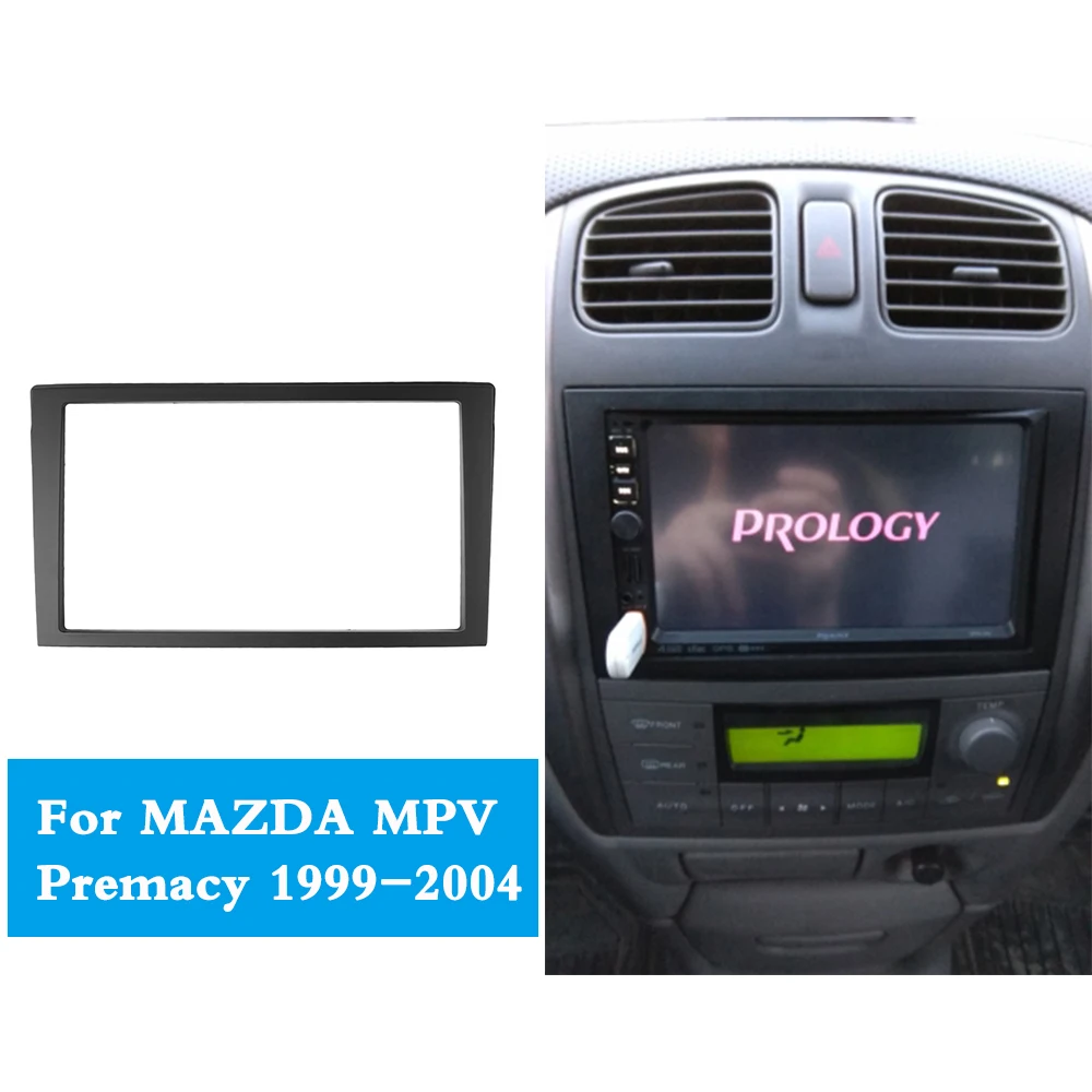 

Автомагнитола 2 Din, Fasicas для MAZDA MPV Premacy 1999-2004, мультимедийная рамка, звуковая панель, комплект для отделки приборной панели
