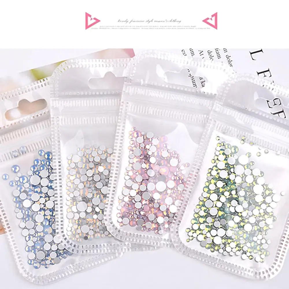 Дизайн ногтей 3D DIY розы Стразы ювелирные драгоценные камни смешанные украшения