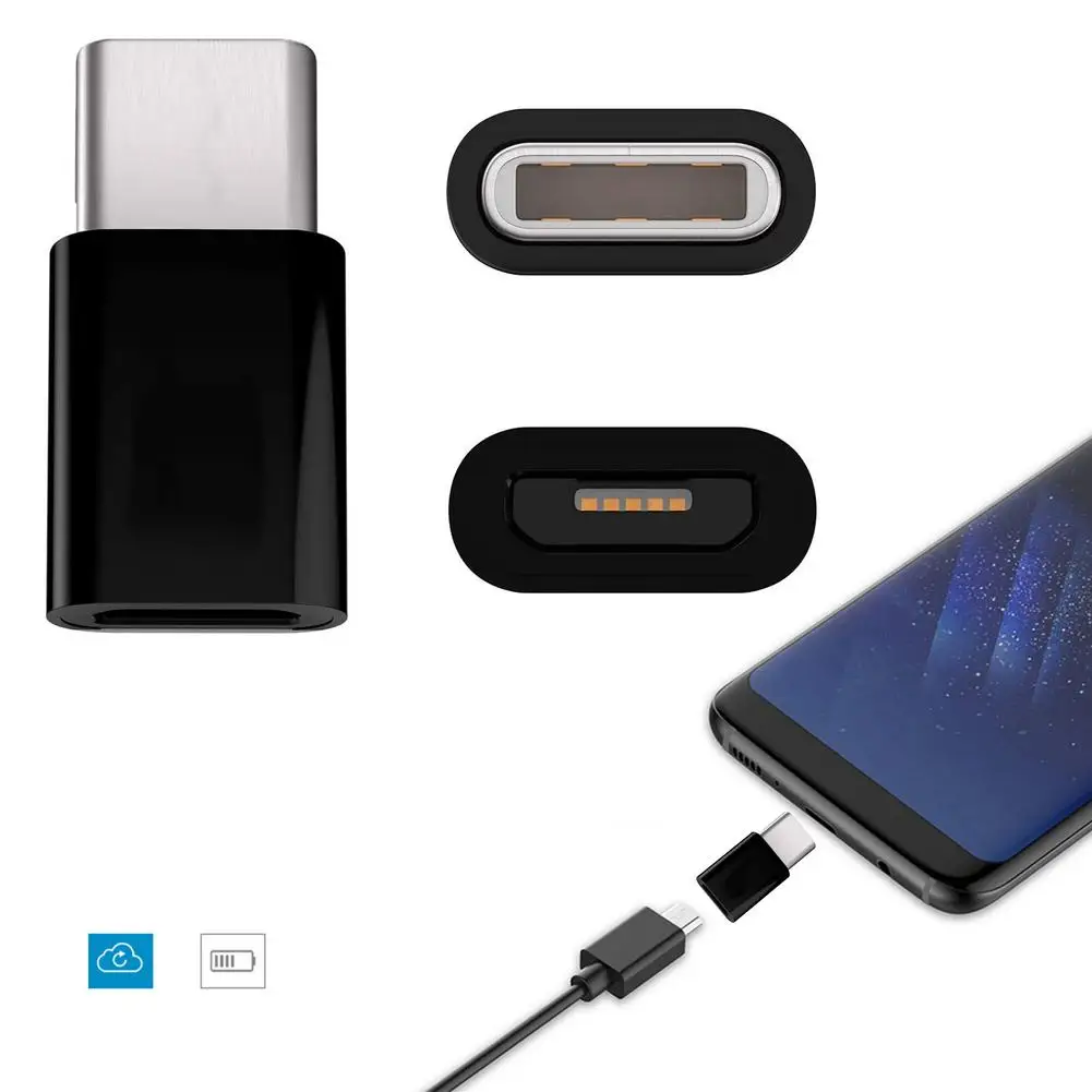 3 шт. адаптер Usb C к Micro для Samsung Galaxy S7 S6 Edge Huawei Honor 8x Xiaomi Redmi Note 5 6 Pro 4 LGUsbc кабель |