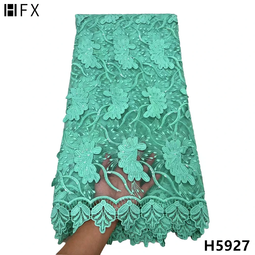 HFX 2021 высокое качество французская сетчатая кружевная ткань новейшая