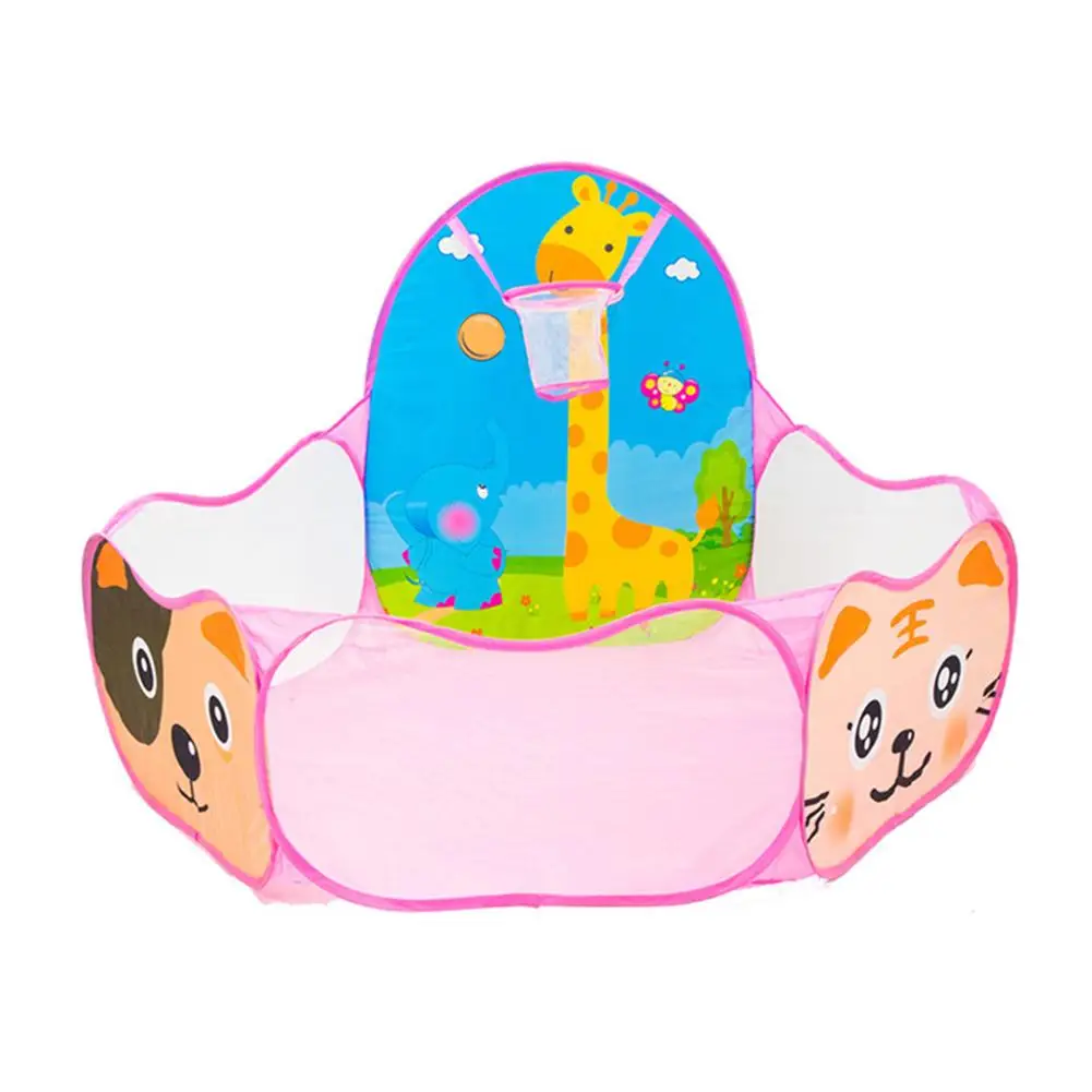 Складная Игровая палатка с мини Баскетбольным кольцом и сумкой для