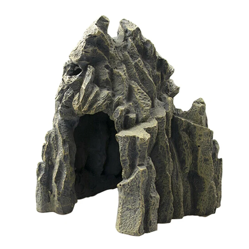 Искусственный аквариум из смолы старинное украшение для замка аквариумная скала