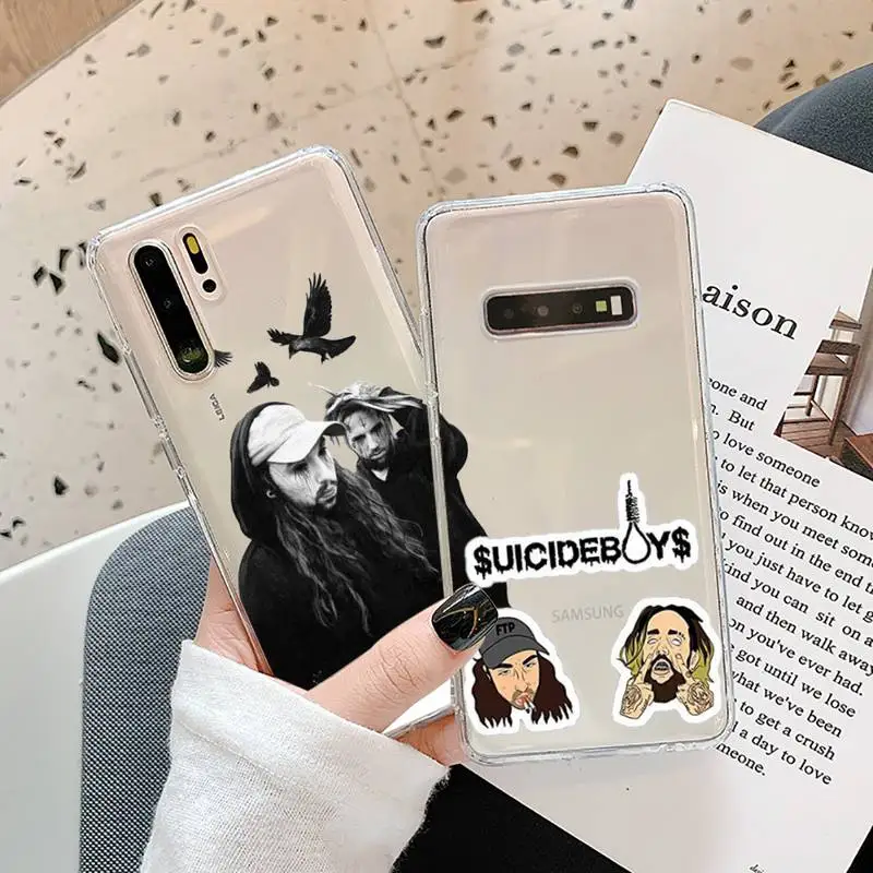 

Suicideboys FTP G59 Phone Case Transparent for Samsung A71 S9 10 20 HUAWEI p30 40 honor 10i 8x xiaomi note 8 Pro 10t 11