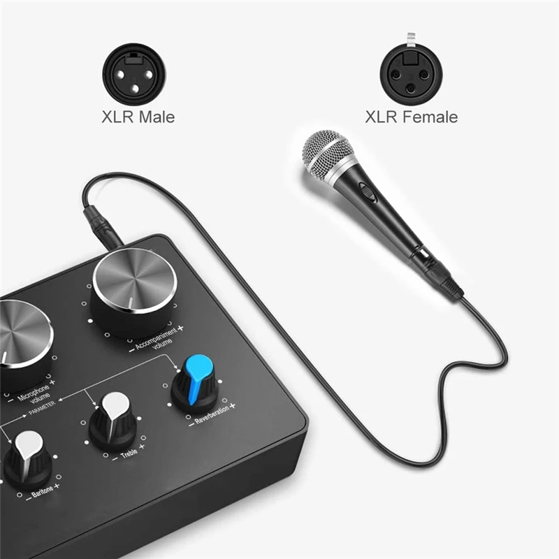 

Cannon Line Karaoke Microphone Sound Cannon Cable Plug XLR Extension Mikrofon Cable for Audio Mixer Amplifiers XLR Cord