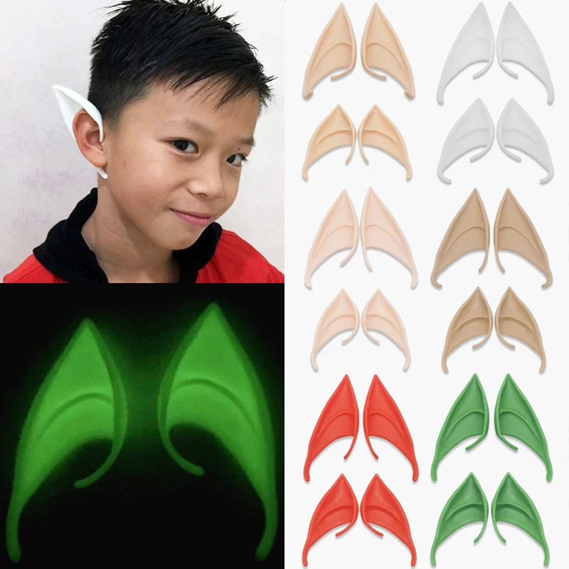 1 пара фальшивые уши для Хэллоуина|Украшения своими руками вечеринки| |