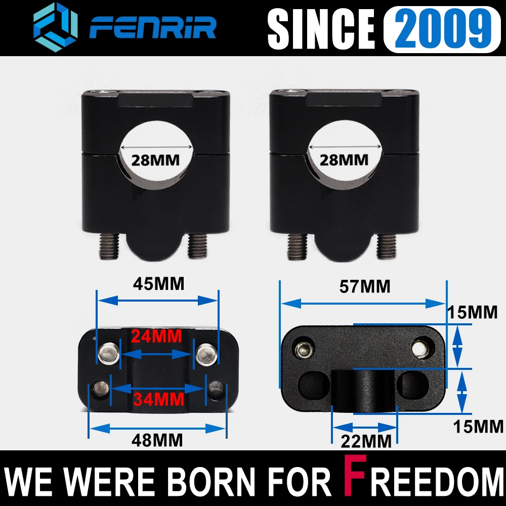 Руль мотоцикла Riser для Honda XR70R XR75 XR80 XR80R XLR250 XLR125 Yamaha PW50 PW80 TTR125 TTR125E TTR125L TTR125LE TTR225 |