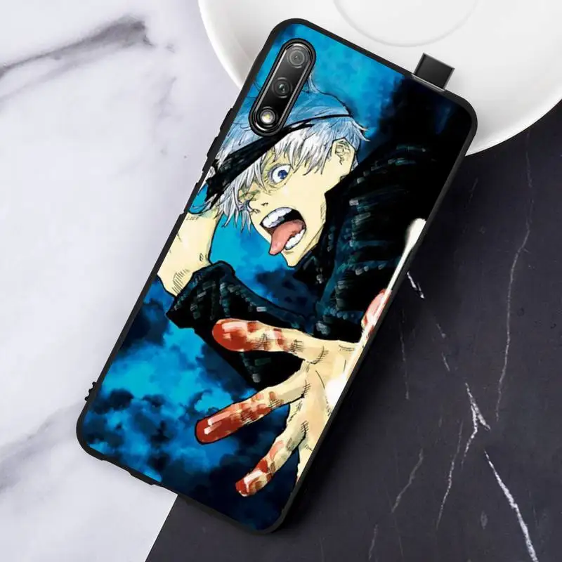 

jujutsu kaisen Anime cartoon horror Phone Case For Huawei Honor NOVA inova Y 4 5 6 7 8 9 A C E X I v 20 30 s p II pro PLAY lite