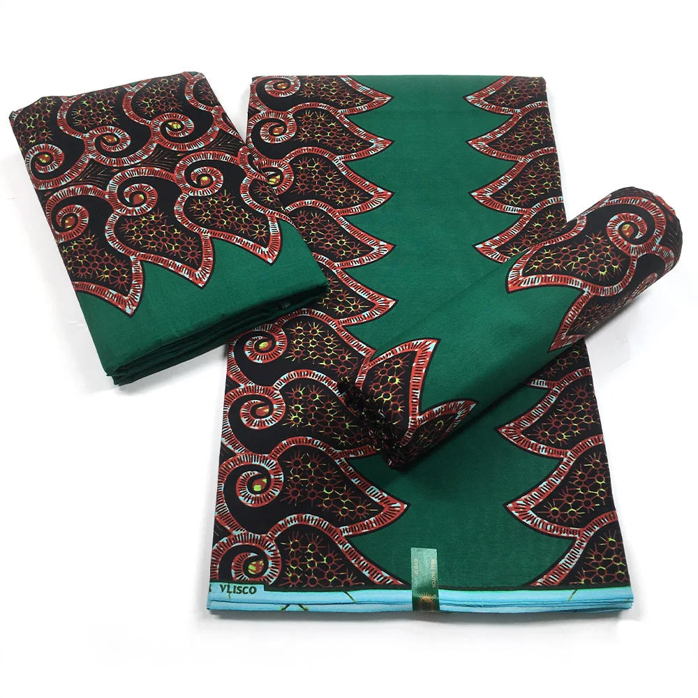 Хлопок Африканский Воск Принт батик ткань реальный Анкара воск ткани цветные