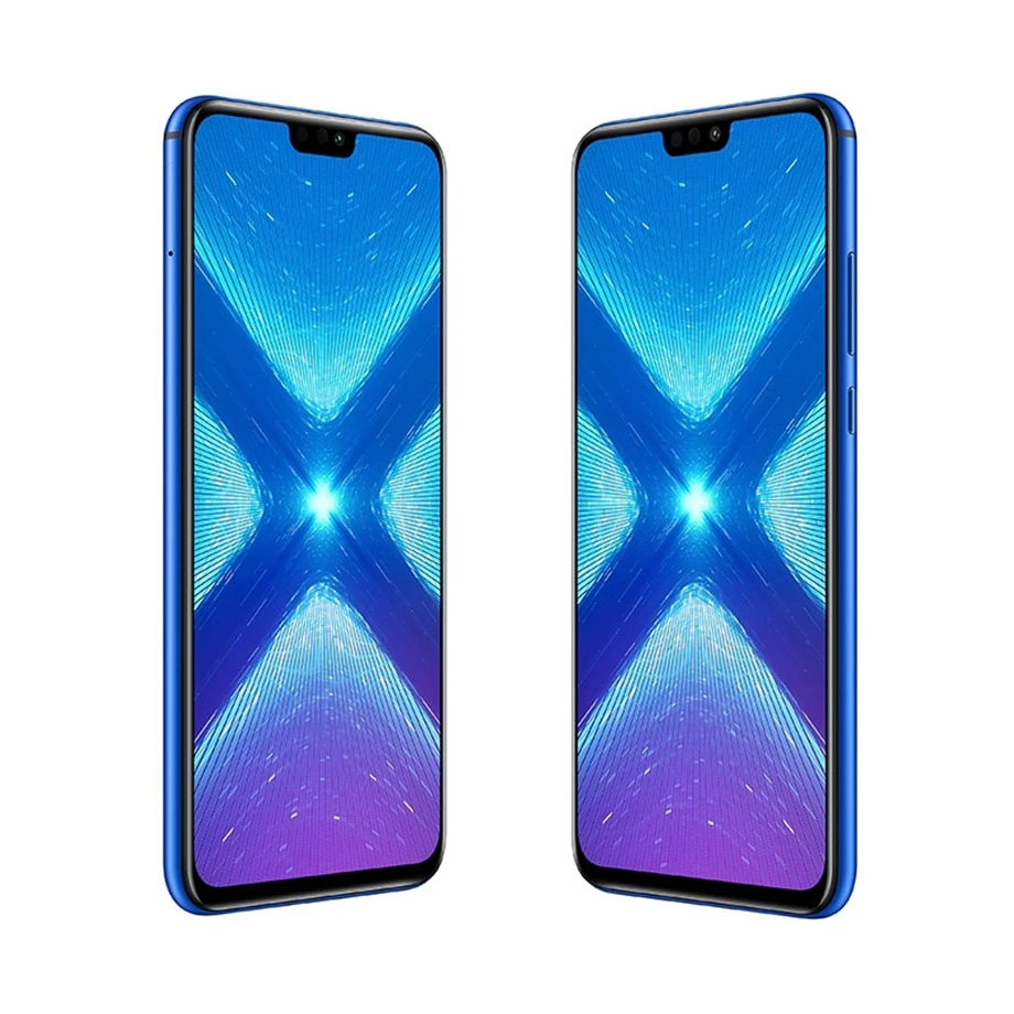 Honor 8X Kirin 710 Восьмиядерный 6,5 ''20MP& 2MP& 16MP 3400 mAh ram 6GB rom 64GB распознавание лица отпечаток пальца