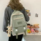 

Street Fashion Men Shoulder Bag Fashion Simple Students Shoulder Bag Large Capacity Outdoor Travel Pack BB145-BB150