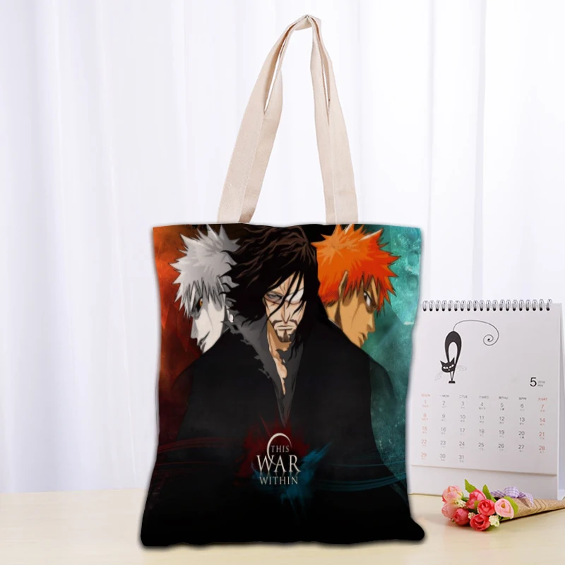 Сумка-тоут с отбеливателем на заказ многоразовая холщовая дамская сумочка плечо