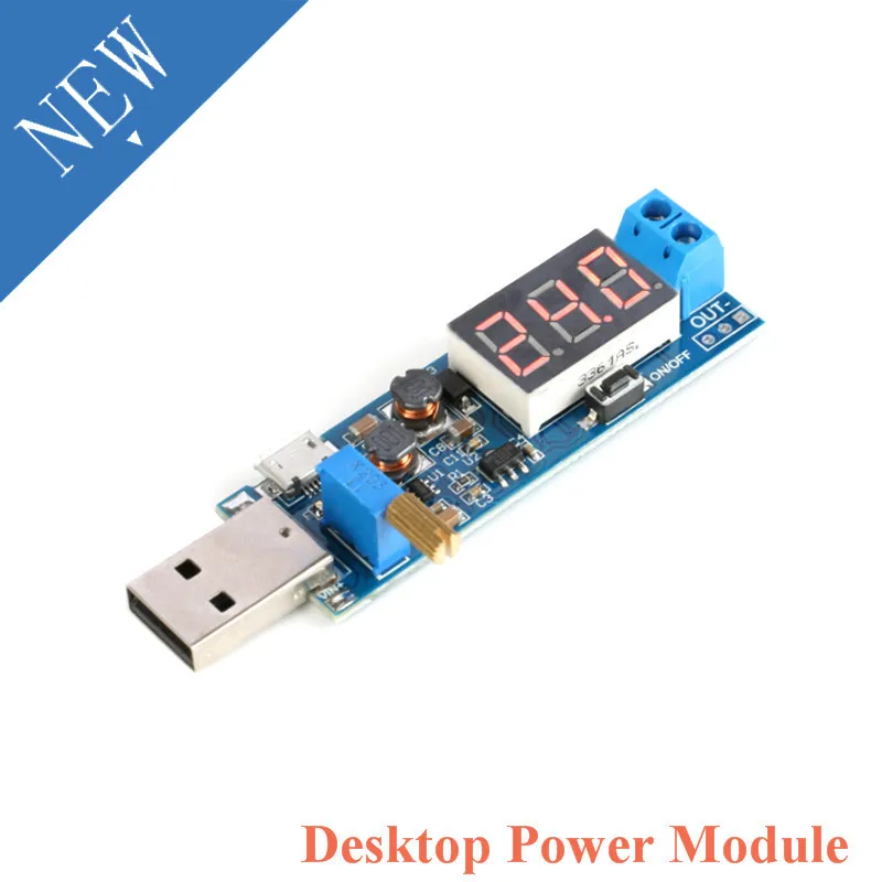 

DC-DC 5V до 1,2 V-24V USB Шаг вверх/вниз Питание Модуль Регулируемый понижающий преобразователь-увеличить мощность Регулятор модуль