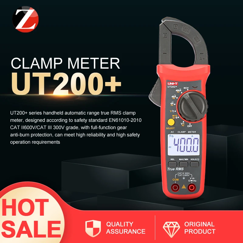 Цифровой токометр Uni t UT201 +/UT202 +/UT203 +/UT204 +/UT202A + Ручной Автоматический диапазон true RMS