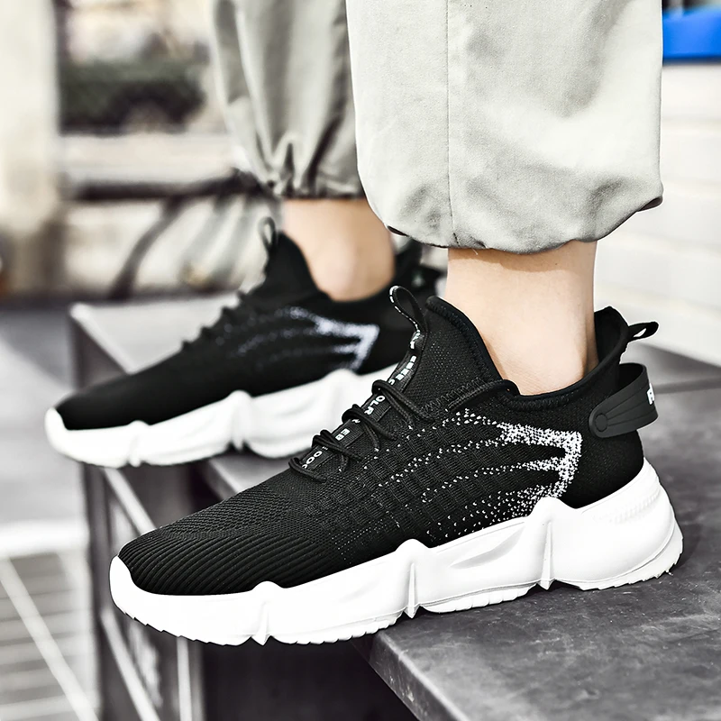 

2021 Men's Running Shoes Professional Zapatillas Hombre Breathable Comfortable Fitness Men Sneakers Sport Shoes Casual