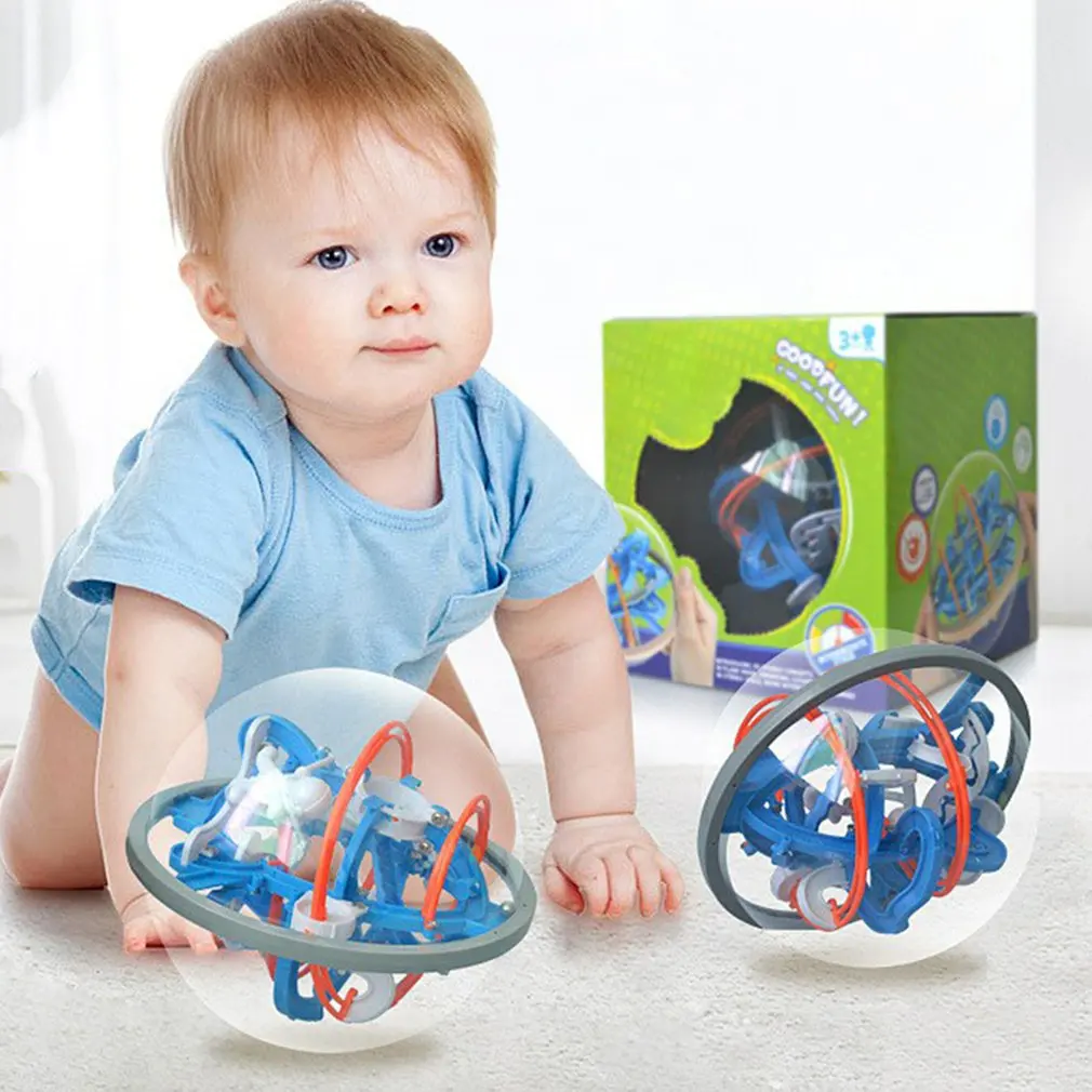 

3 Three-dimensional Large Ball Educational Toy Adult Magical Intelligence Ball Large 80 Level Rollerball Gifts