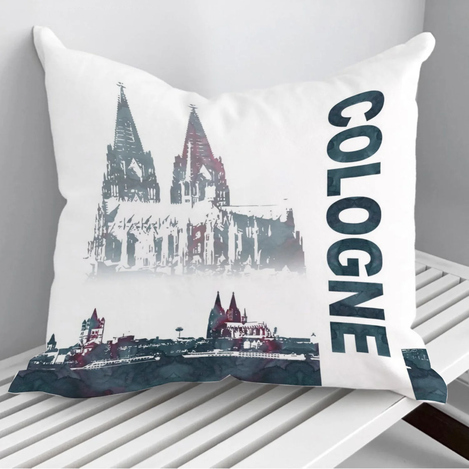 

Cologne Pillowcase Decorative Sofa Cushion Case Bed Pillow Cover Home Decor Car Cushion Cover 45*45cm
