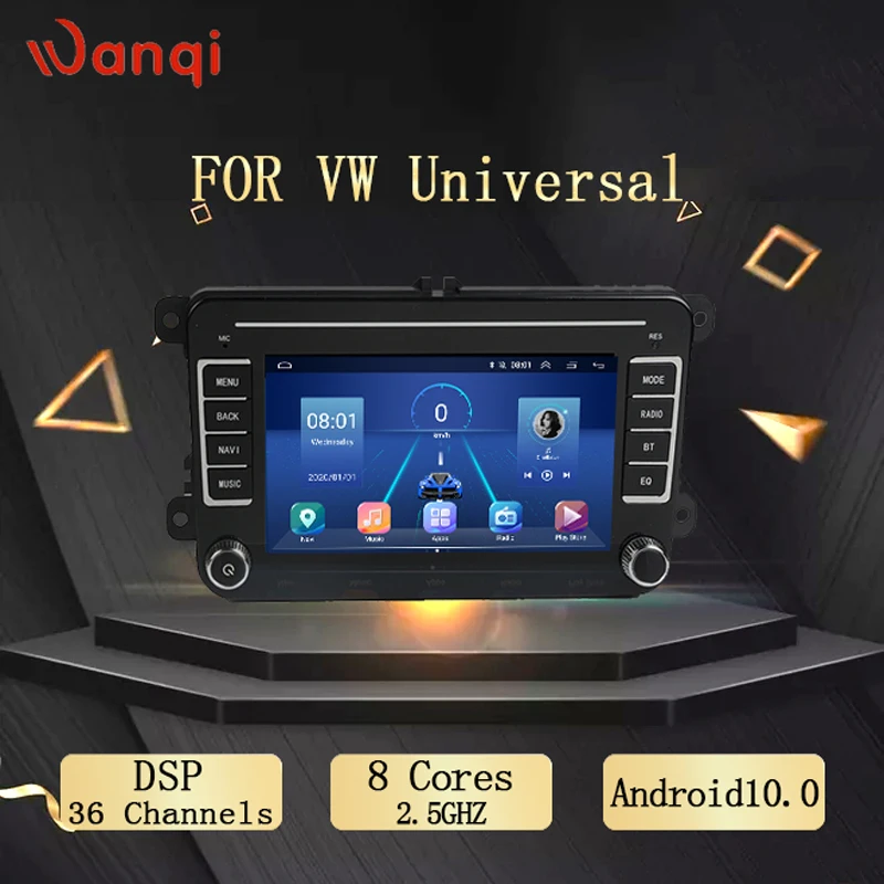 Горячая Распродажа 7 дюймов Android 8 1 Автомобильный dvd Радио GPS Мультимедиа vw