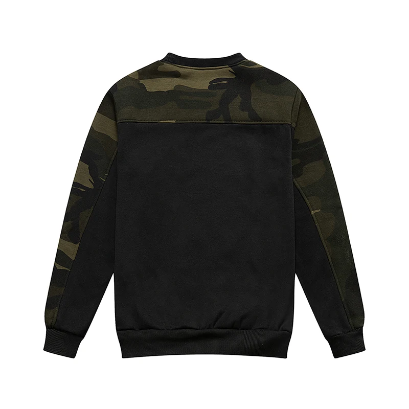 

Autumn Patchwork Sweatshirt Hip Hop Hoodies Mens Classic Camouflage Sweatshirts Casual Loose O-Neck Long Sleeve Pullover Men