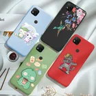 Чехол для телефона Redmi 9C, чехол для Xiaomi Redmi 9C NFC 9 C 2020 Redmi9 C, Мягкая силиконовая задняя крышка, милый мультяшный Ленивец карамельных цветов